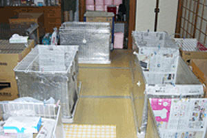 お産部屋のイメージ